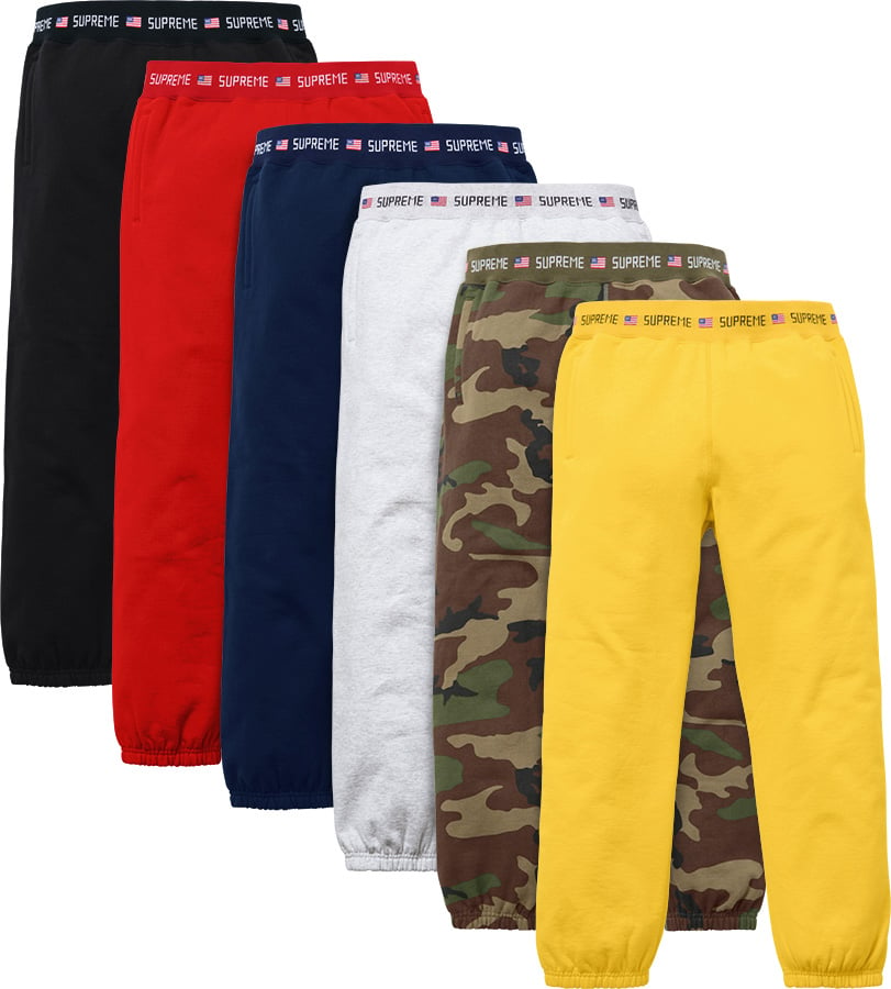 Logo Rib Sweatpant - fall winter 2015 - Supreme