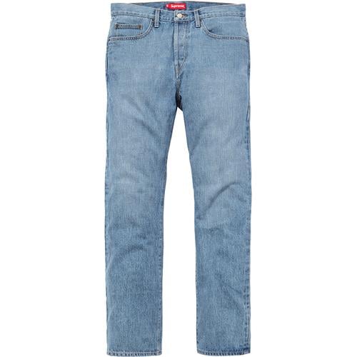 Supreme Stone Washed Slim Jean for fall winter 15 season