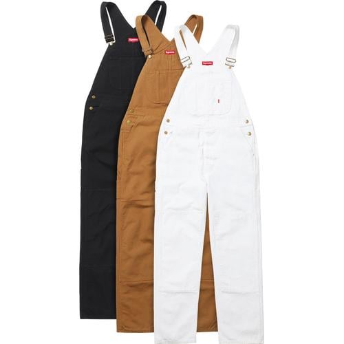 Details on Canvas Overalls from fall winter
                                            2015