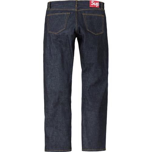 Supreme Rigid Slim Jean for fall winter 15 season