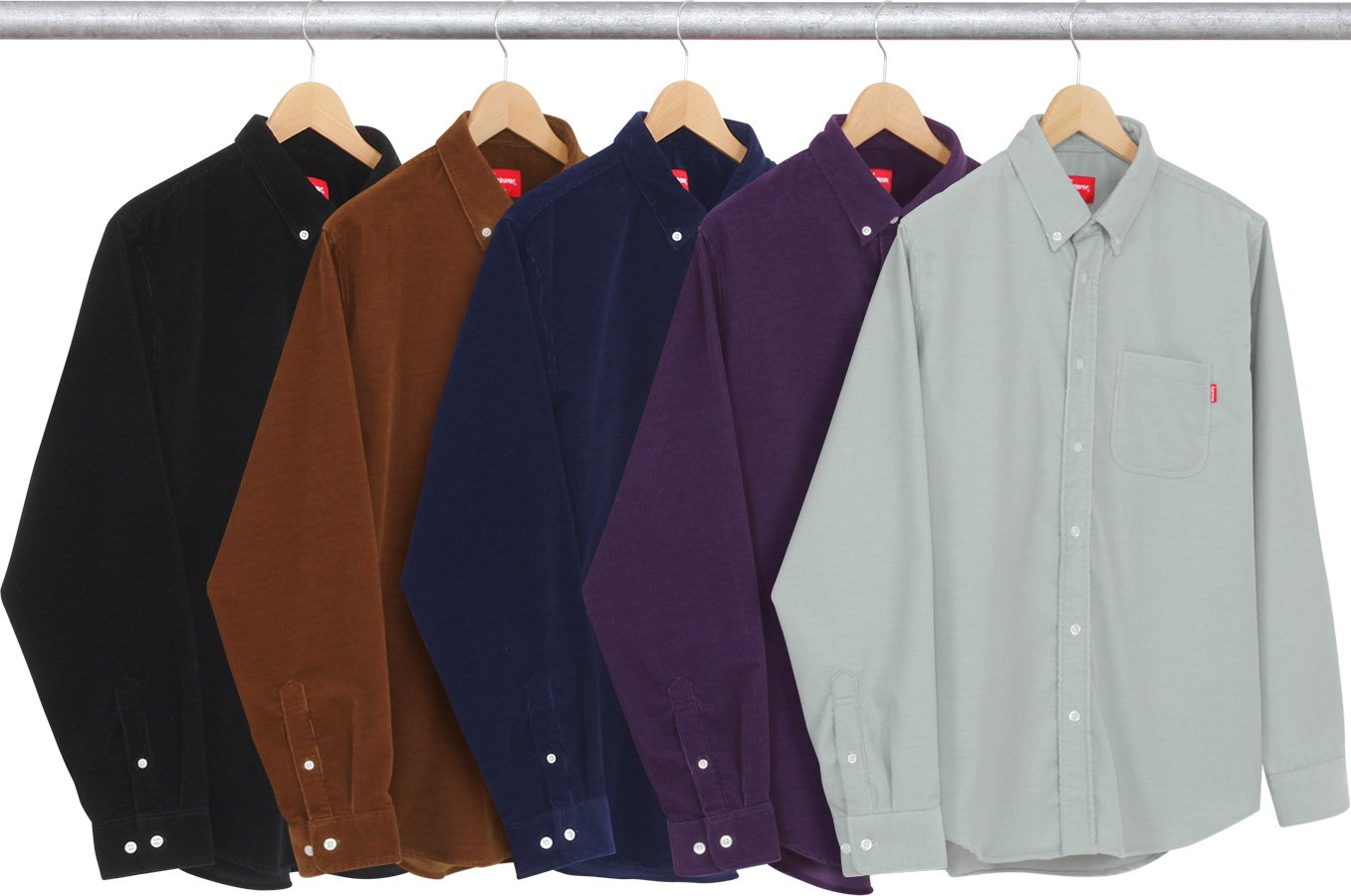 Supreme corduroy shirt sales