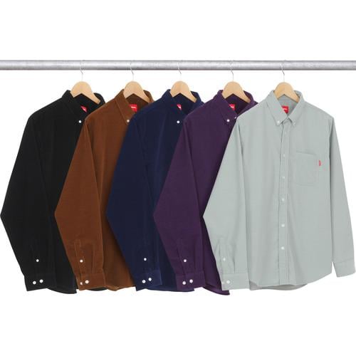 Supreme Corduroy Shirt for fall winter 15 season