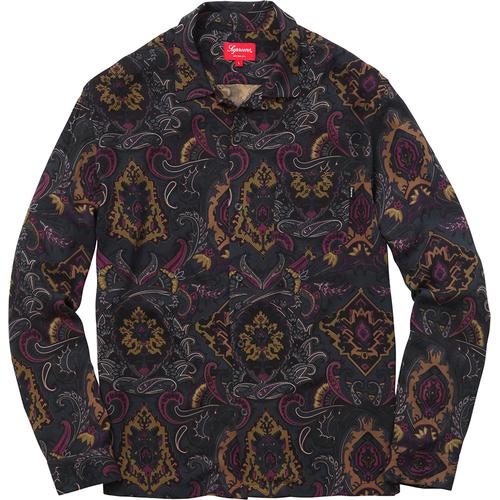 Details on Paisley Shirt None from fall winter 2015