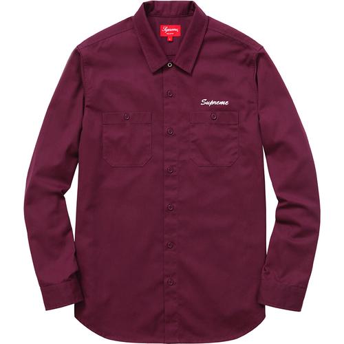 Supreme Pledge Allegiance Work Shirt (FW15)