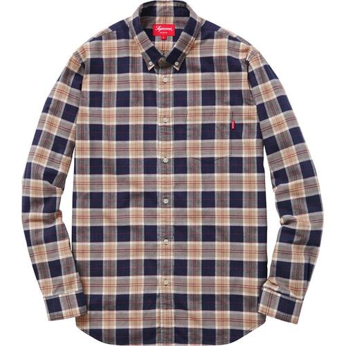 Details on Flannel Shirt None from fall winter 2015