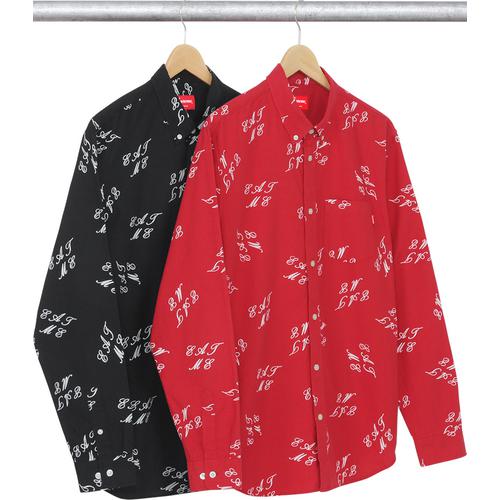 Supreme Eat Me Shirt for fall winter 15 season