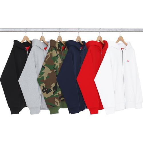 Supreme Small Box Thermal Zip-Up Sweat for fall winter 15 season