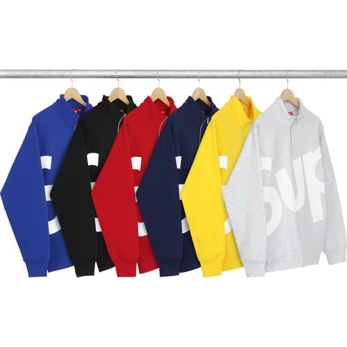 Supreme Sup Half Zip Pullover for fall winter 15 season