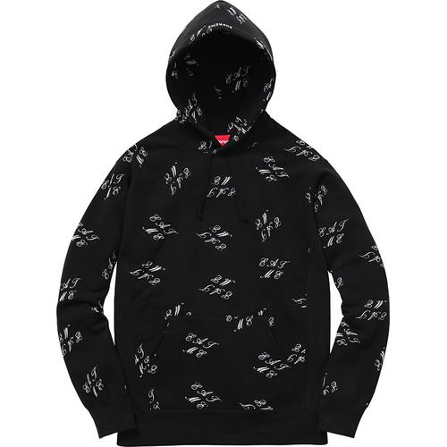 Eat Me Hooded Sweatshirt - fall winter 2015 - Supreme