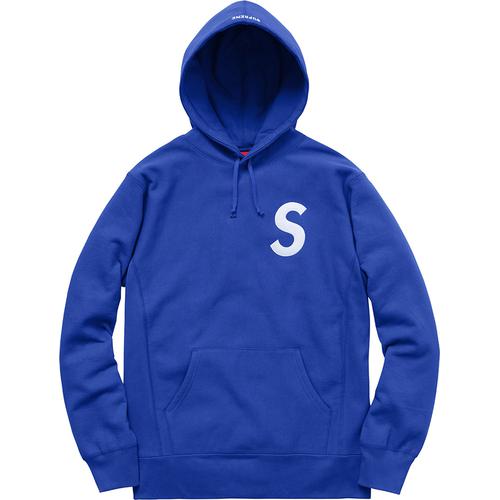 Details on S Logo Hooded Sweatshirt None from fall winter 2015