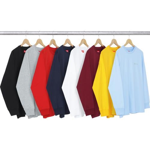 Supreme Reflective Logo L S Top for fall winter 15 season