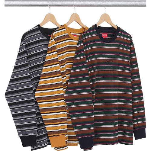 Supreme Multi Stripe L S Top for fall winter 15 season