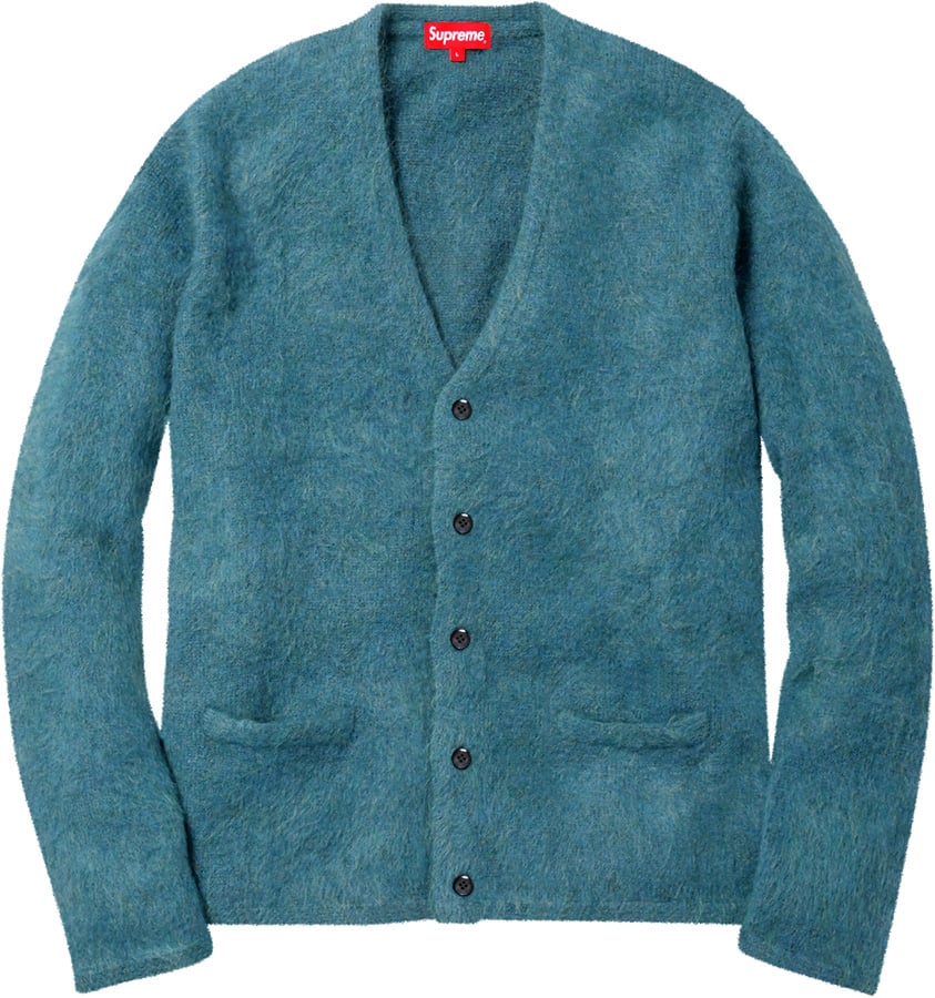 Heather Mohair Cardigan - fall winter 2015 - Supreme