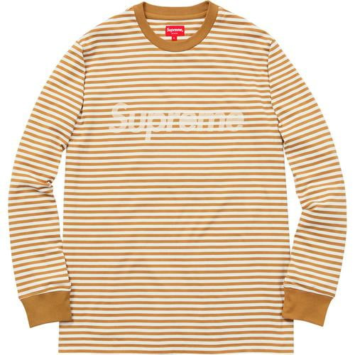 Details on Striped Logo L S Top None from fall winter
                                                    2015