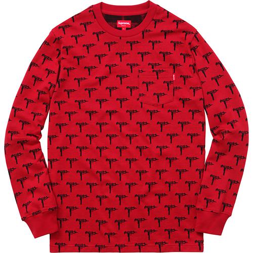 Supreme Jacquard Uzi Pocket Tee (FW15)