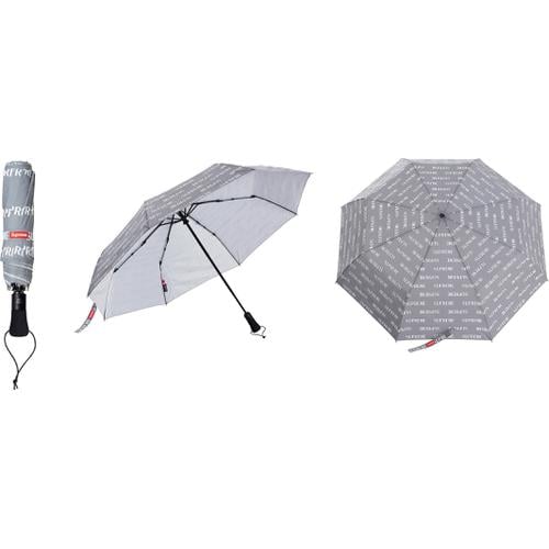Details on Supreme ShedRain Reflective Repeat Umbrella from fall winter 2016