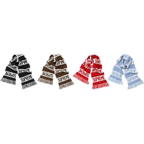 Supreme Bar Stripe Scarf for fall winter 16 season