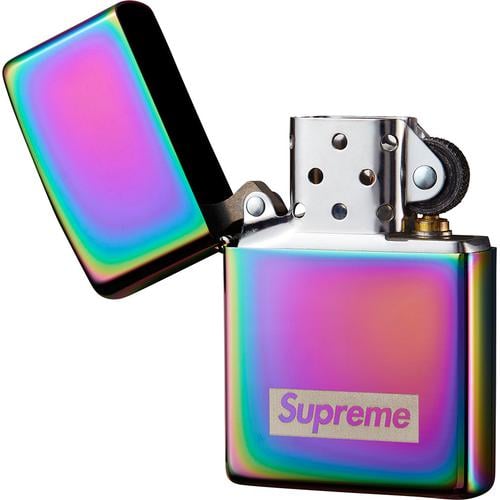 Supreme Spectrum Iridescent Zippo for fall winter 16 season