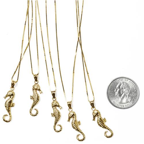 Supreme Seahorse Gold Pendant for fall winter 16 season