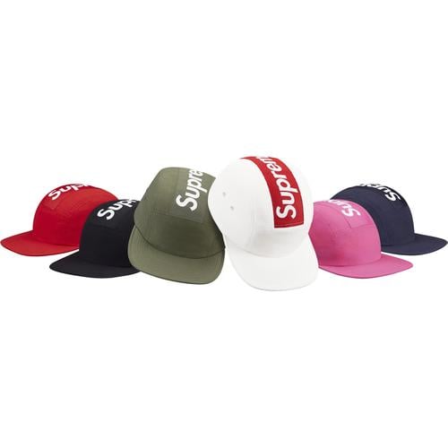 Supreme Top Stripe Camp Cap for fall winter 16 season