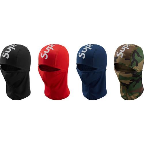 Supreme 3M Reflective Logo Balaclava for fall winter 16 season