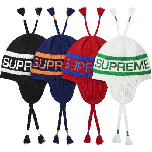 Supreme Earflap Beanie for fall winter 16 season