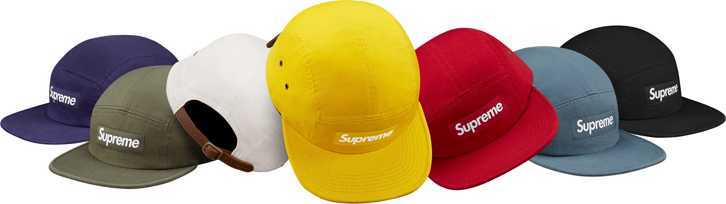 Washed Chino Twill Camp Cap - fall winter 2016 - Supreme