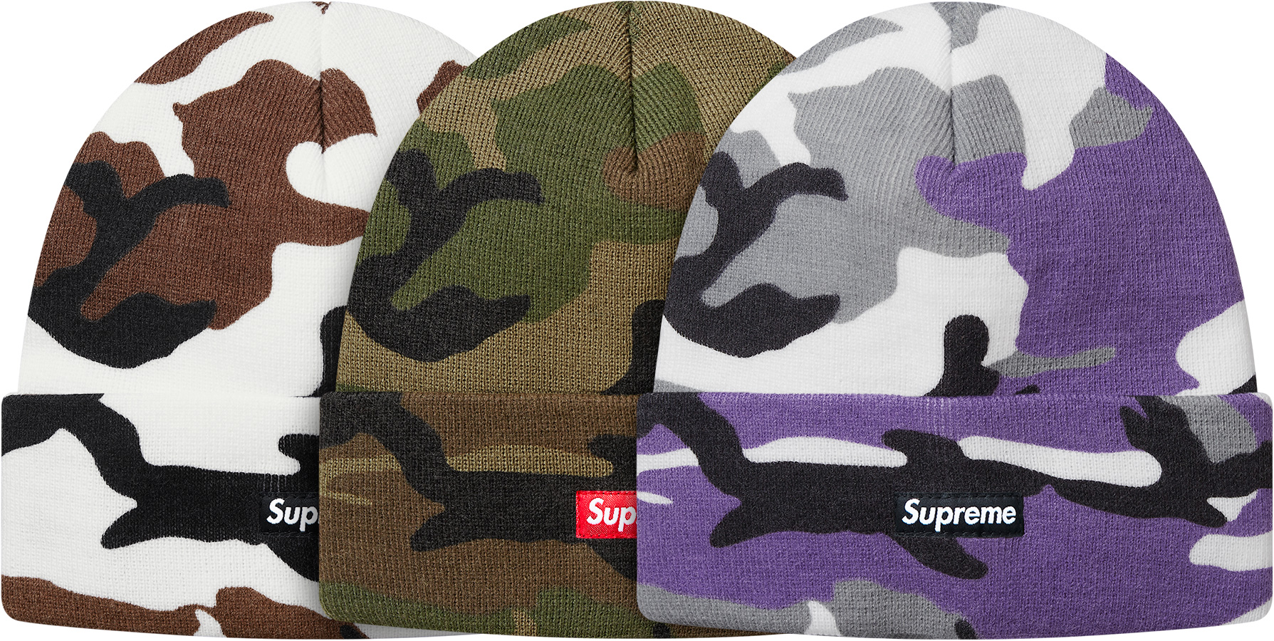 Camo Beanie - fall winter 2016 - Supreme