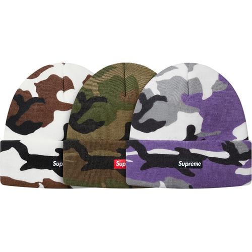 Supreme Camo Beanie for fall winter 16 season