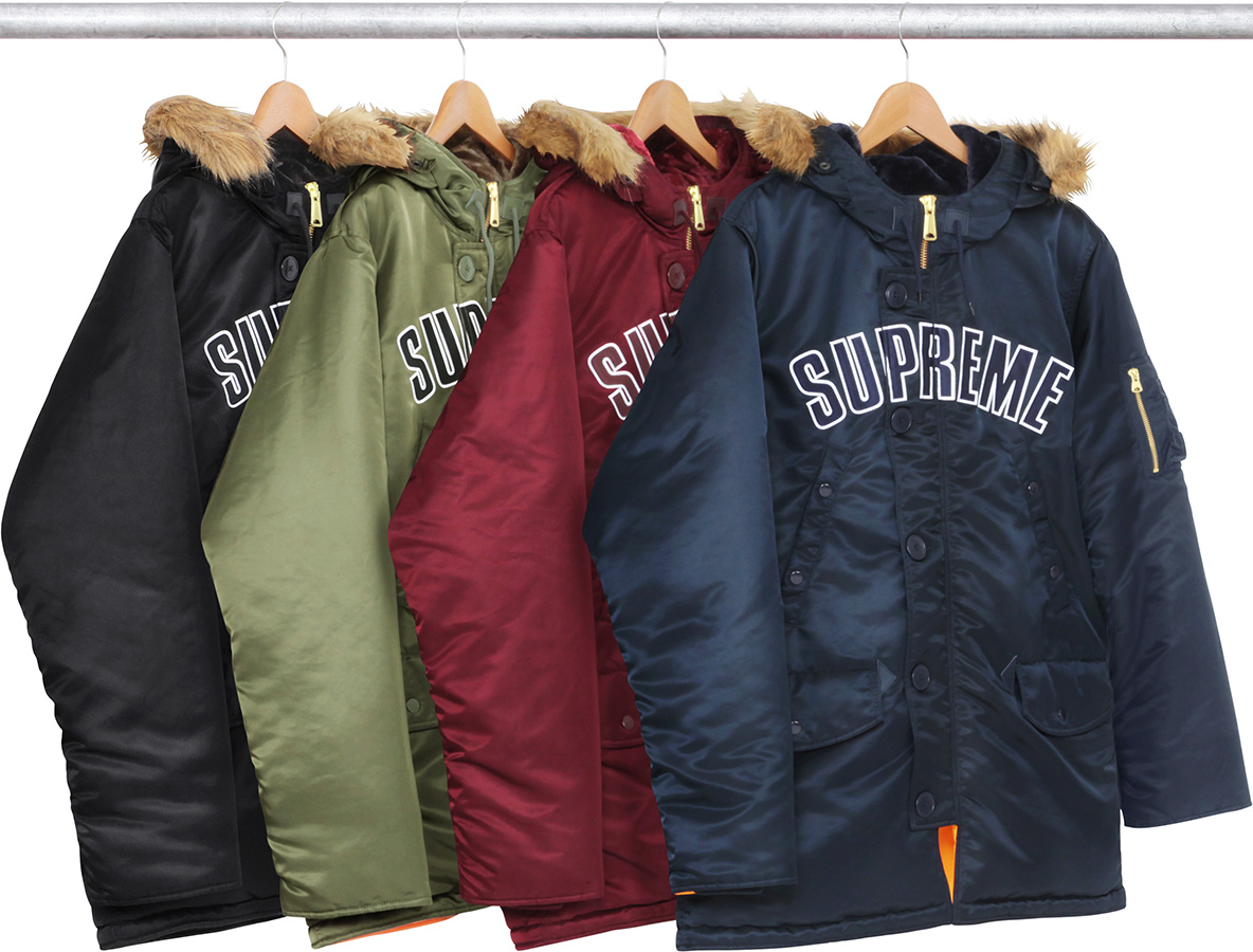 Supreme Arc Logo N-3B Parka