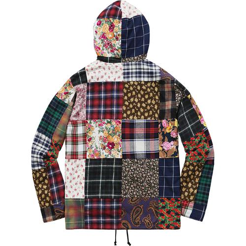 Details on Patchwork Anorak from fall winter 2016