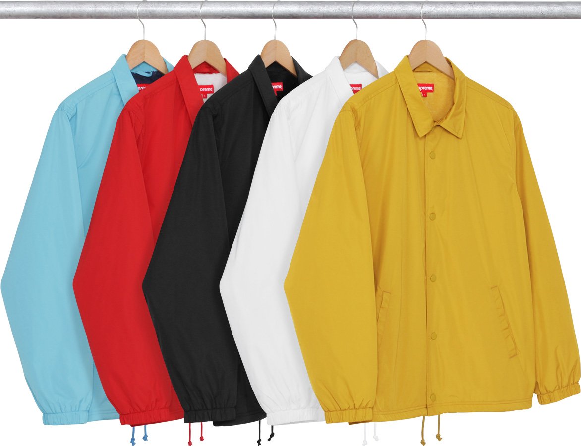 supreme old english coaches jacket