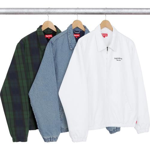 Supreme Denim Harrington for fall winter 16 season