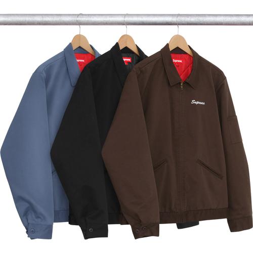 Details on Supreme Playboy© Work Jacket from fall winter 2016