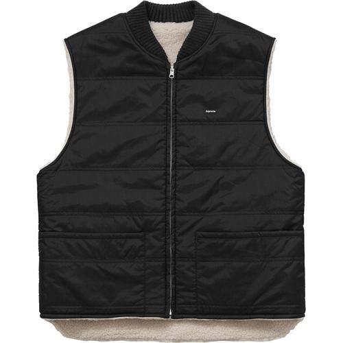 Details on Sherpa Fleece Reversible Work Vest None from fall winter
                                                    2016