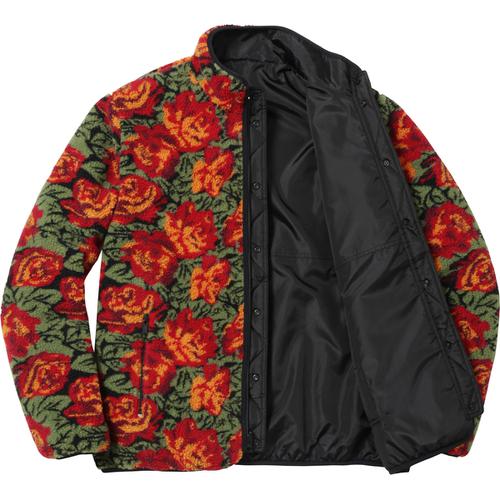 Details on Roses Sherpa Fleece Reversible Jacket None from fall winter
                                                    2016