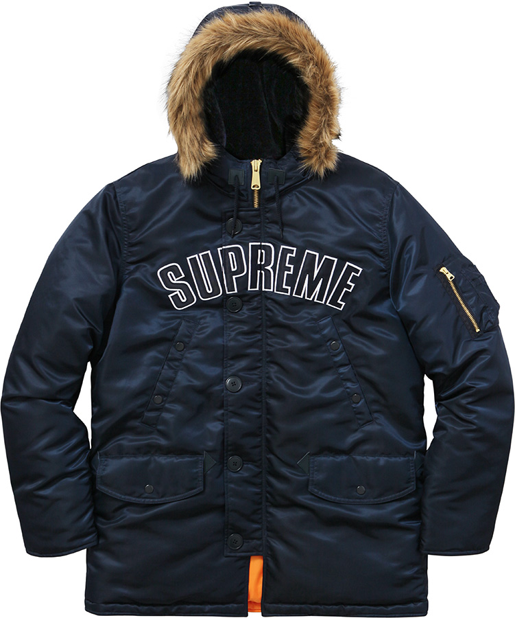 Arc Logo N-3B Parka - fall winter 2016 - Supreme