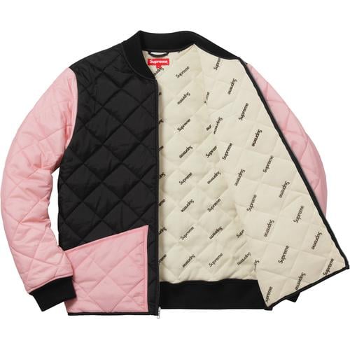 Details on Color Blocked Quilted Jacket None from fall winter
                                                    2016