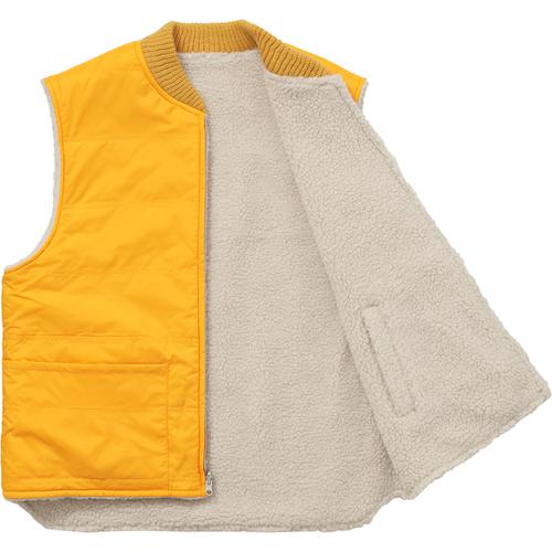 Details on Sherpa Fleece Reversible Work Vest None from fall winter
                                                    2016