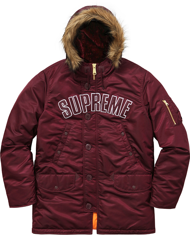 Arc Logo N-3B Parka - fall winter 2016 - Supreme