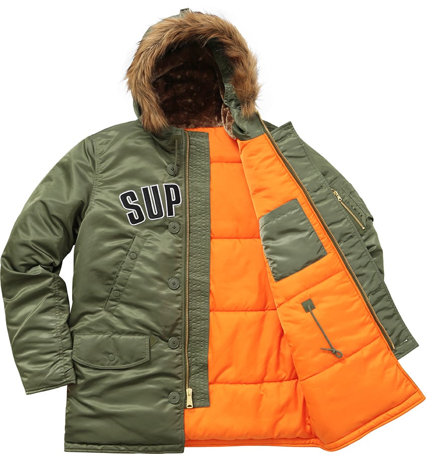 Arc Logo N-3B Parka - fall winter 2016 - Supreme