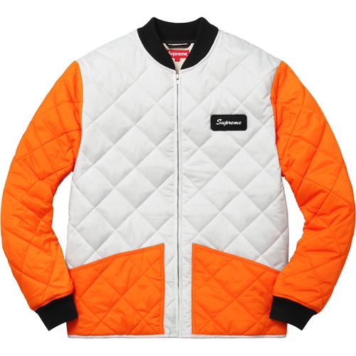 Supreme Color Blocked Quilted Jacket (FW16)