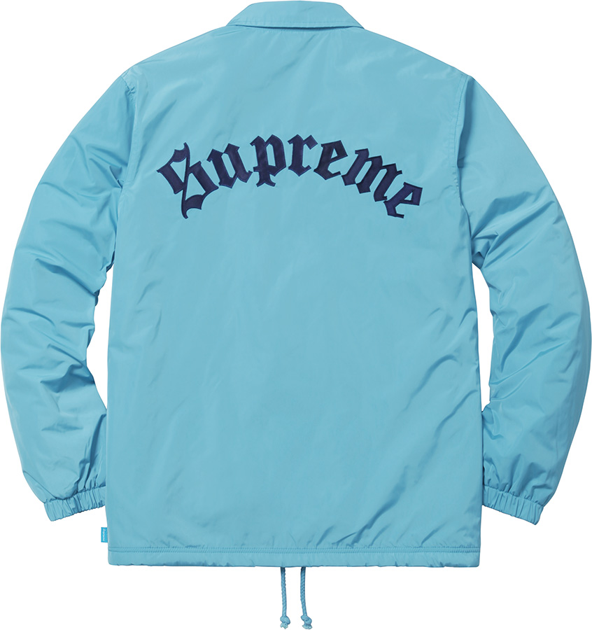 Old English Coaches Jacket - fall winter 2016 - Supreme