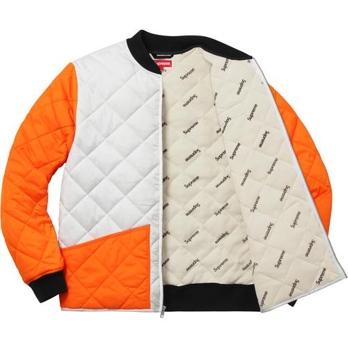 Details on Color Blocked Quilted Jacket None from fall winter
                                                    2016