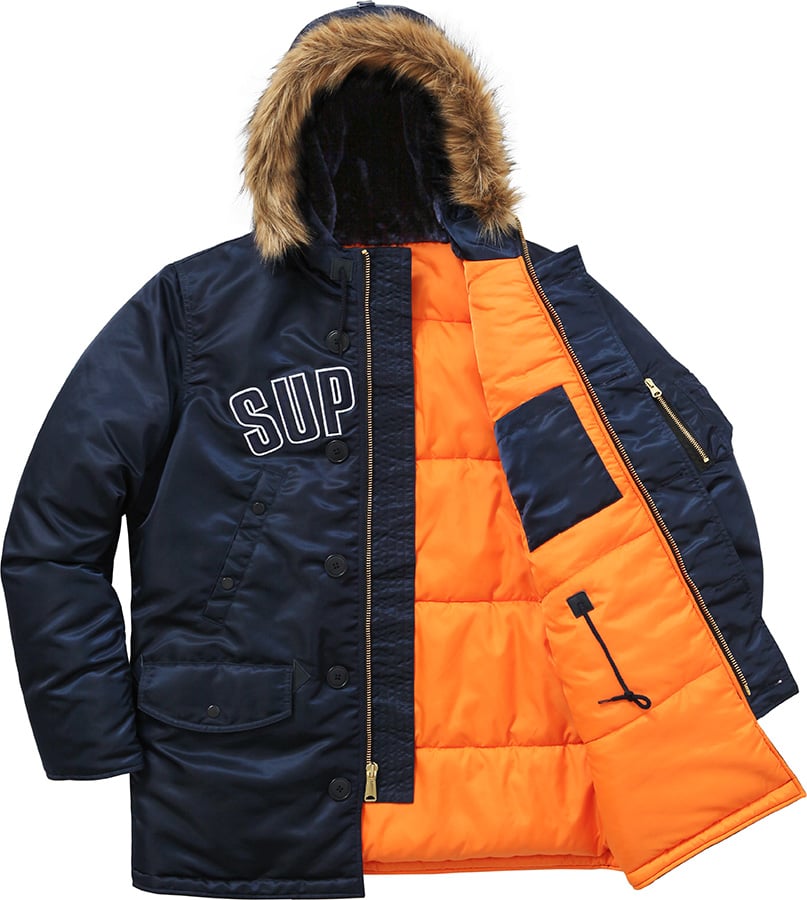 Arc Logo N-3B Parka - fall winter 2016 - Supreme