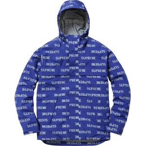 supreme 3m reflective repeat taped seam jacket