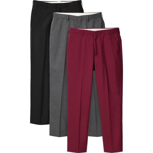 Supreme Wool Trousers for fall winter 16 season