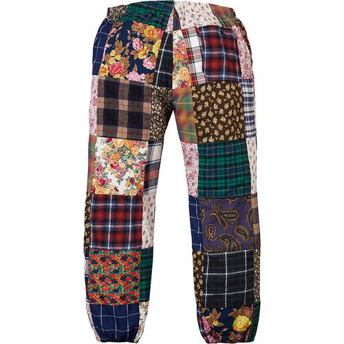 Supreme Patchwork Pant for fall winter 16 season