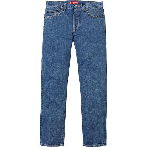 Supreme Stone Washed Slim Jeans for fall winter 16 season