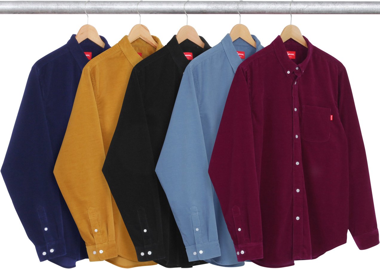 Corduroy Shirt - fall winter 2016 - Supreme